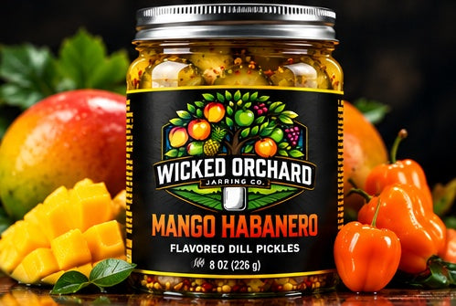 Mango Habanero Flavored Pickles